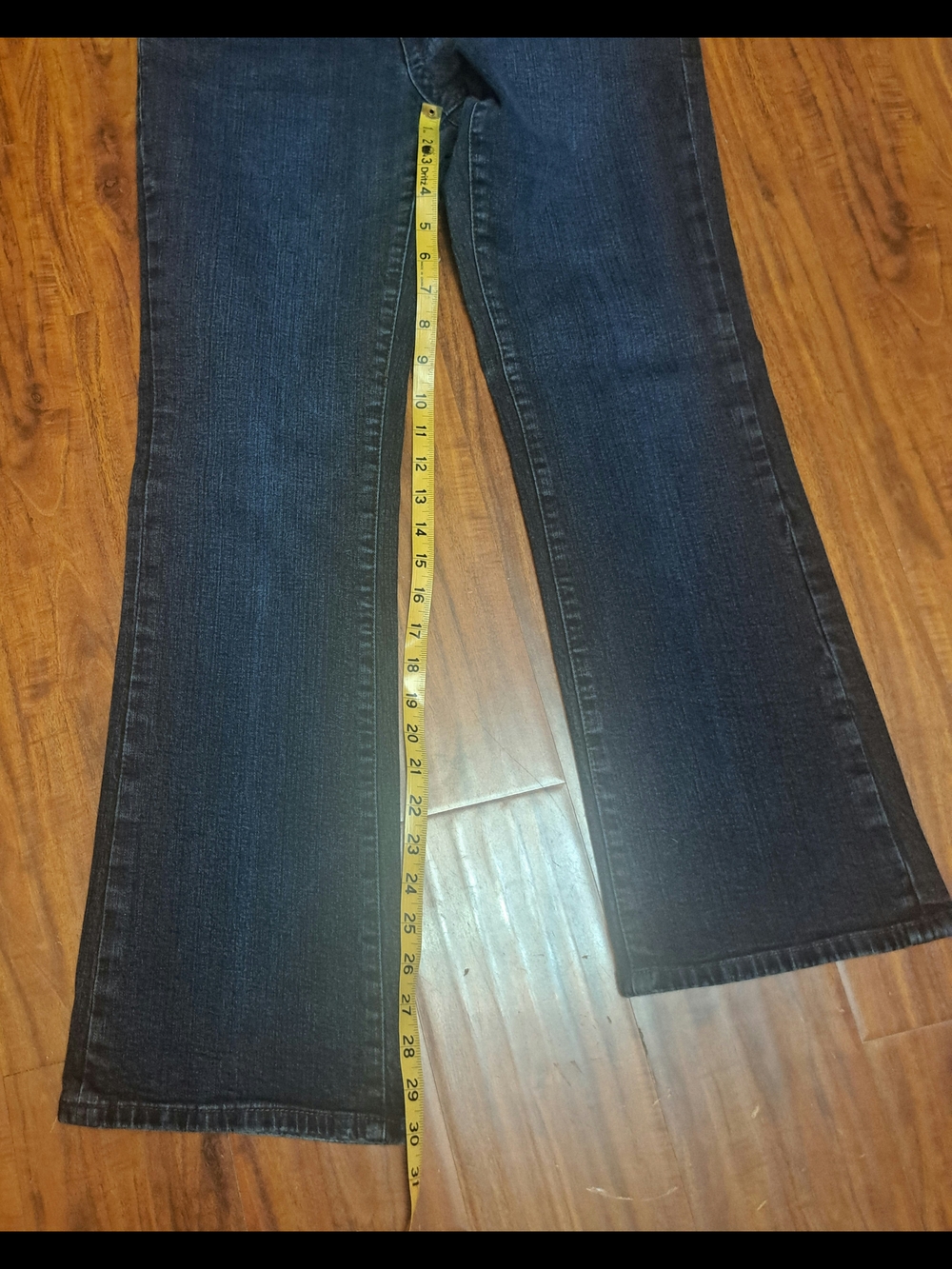 Jag Jeans Dark Wash Stretch Flared Women's Jeans Sz 6 P - Picture 8 of 8